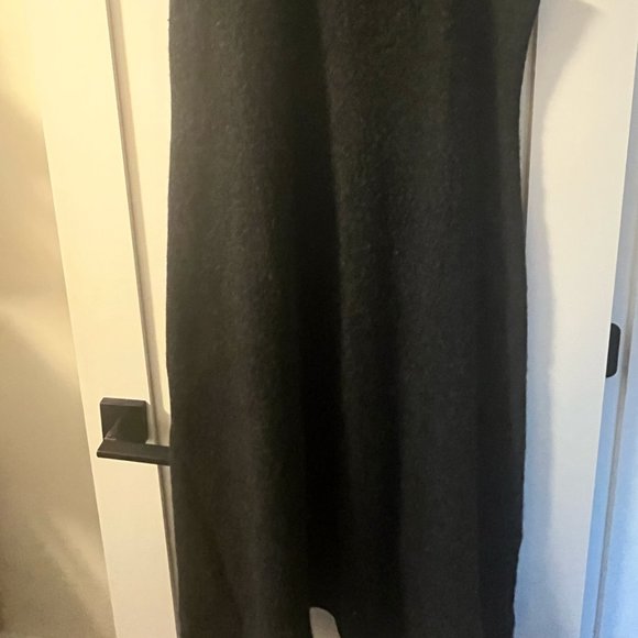 BNWOT Everlane Cozy-Stretch Dress in Charcoal Grey - Size XL - Picture 3 of 10